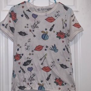 Short sleeve Hipster tee shirt !!